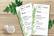 Green Leafy Watercolor Wedding Suite, an Invitation Template by Love Design (Thumbnail 6 of 12)