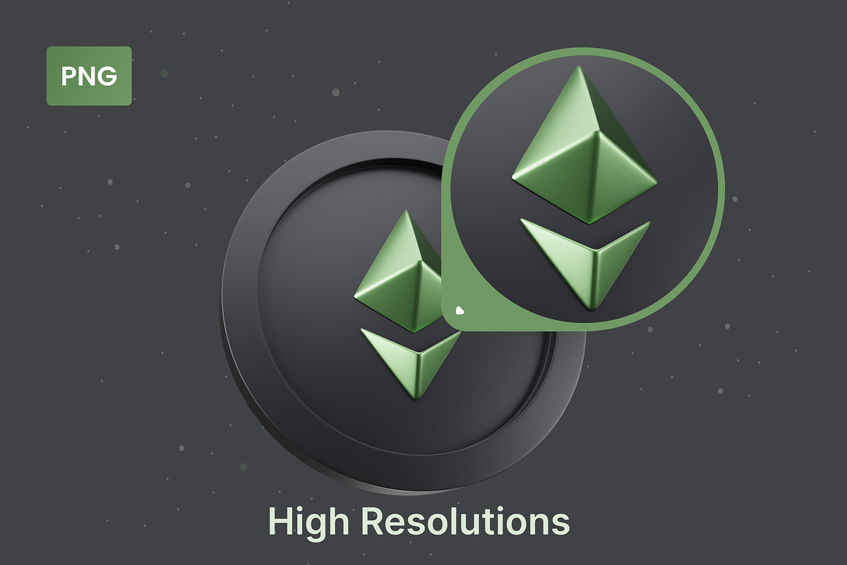 Cricoins - Cryptocoins 3D Icon Pack, an Object 3D Model by Iqonic Design (Photo 3 of 8)