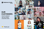 Shorts and Tank-Top Mock-Up Set, a Bottom Mockup by Freeman Studio (Thumbnail 12 of 17)