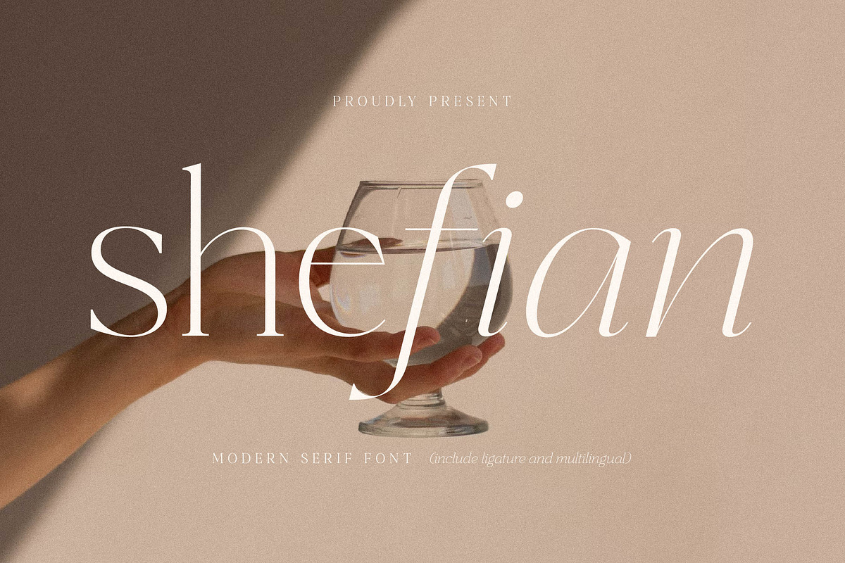 Shefian Modern Serif Font, a Serif Font by Storytype Studio (Photo 1 of 15)
