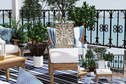 SUMMER | Mediterranean Frame Mockups, a Household Mockup by SoleilHomeMockups (Thumbnail 4 of 10)