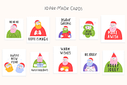 Dear Santa. Christmas collection, a Decorative Illustration by cutelevindesign (Thumbnail 2 of 12)