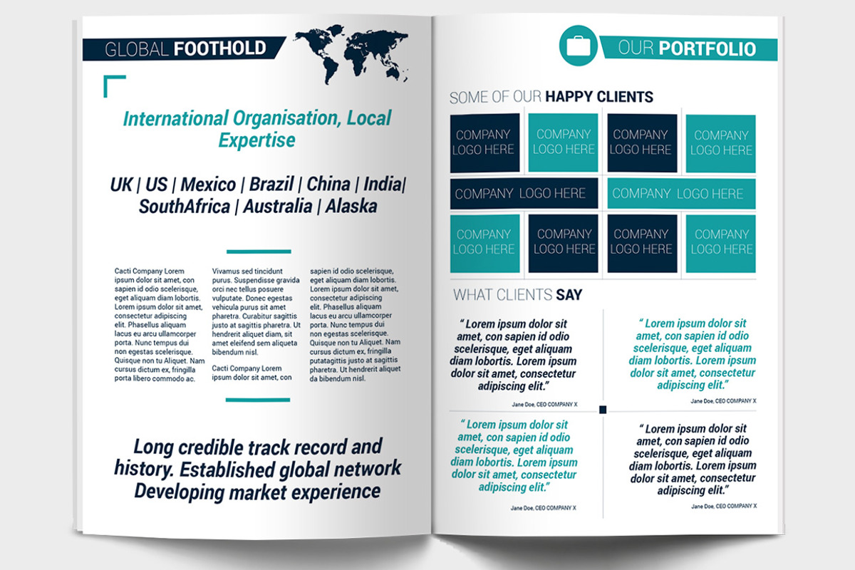 Corporate Profile, a Magazine Template by Red Cactus Creative (Photo 4 of 6)