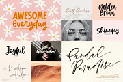SALE - Font Bundle 50 Fonts, a Script Font by etigletters (Thumbnail 2 of 5)