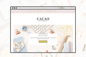 Cacao Minimal WP Genesis Theme