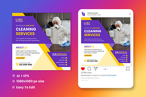 Cleaning Services Post Template