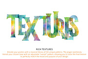 Type Machine Photoshop Typography, a Plug-in Add-On by DesignRocket (Thumbnail 6 of 8)