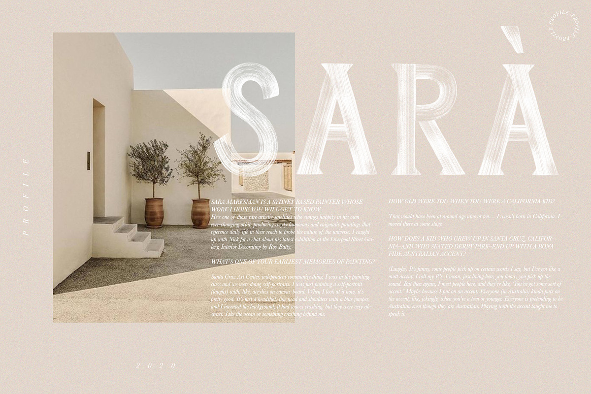 Mattina-Sera SVG font, a Serif Font by Tropical Type (Photo 9 of 12)