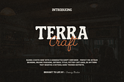 Terra Craft – Serif & Script Duo, a Script Font by Creacy Studio (Thumbnail 1 of 11)