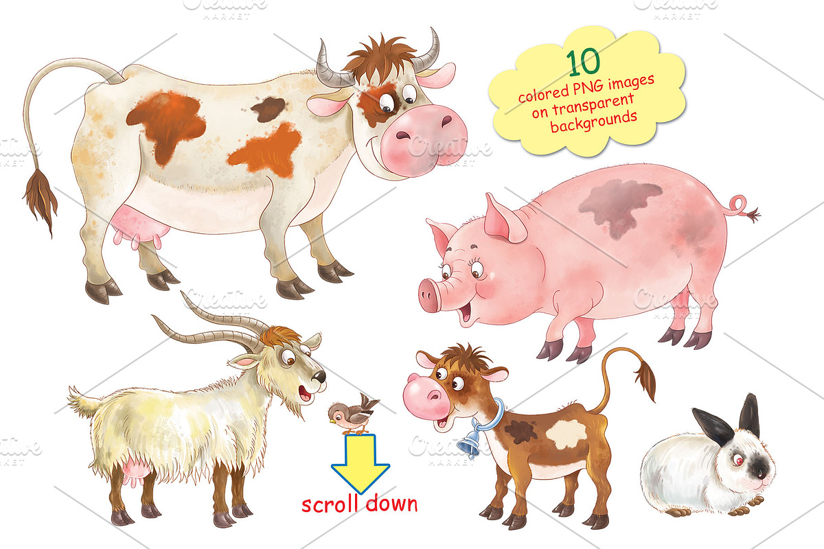 At The Farm - Part1, an Animal Illustration by Haso (Photo 6 of 10)