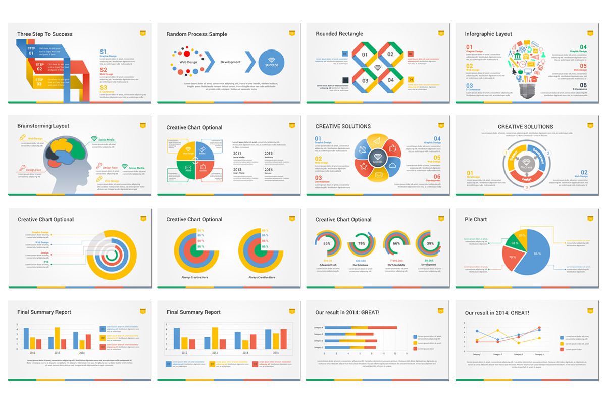Alexis Powerpoint Template, a Presentation Template by UniqueStudio (Photo 6 of 7)