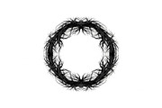 Hand Drawn Wreath Frame Bundle, an Illustration by yasushie (Thumbnail 38 of 51)