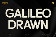 CS Galileo Drawn, a Sans Serif Font by Craft Supply Co. (Thumbnail 1 of 8)