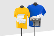 T-Shirt Mock-Up, an Object 3D Model by Studio Ochi (Thumbnail 6 of 8)