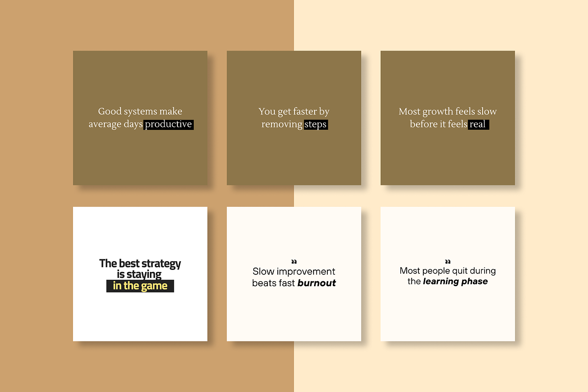 50 POSITIVE INSTAGRAM TEMPLATE, a Social Media Template by RB Boutique (Photo 2 of 9)
