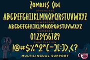 Zombies Ode – Halloween Brush Font, a Handwritten Font by Dm Studio (Thumbnail 10 of 10)