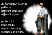 Hatched Bold Patterns, a Pattern Graphic by wodnerwoman (Thumbnail 3 of 10)