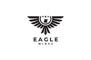 Eagle Wings Logo Template, a Branding & Logo Template by yopie (Thumbnail 3 of 3)