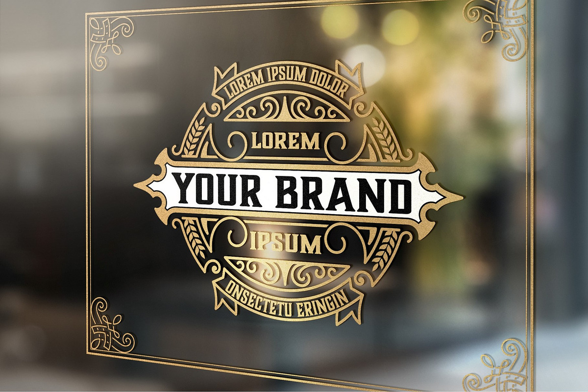 Set of 20 Vintage Logos, a Branding & Logo Template by OneVectorStock (Photo 14 of 21)