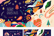 BEST CHRISTMAS BUNDLE 16 PRODUCTS, an Animal Illustration by MoleskoStudio (Thumbnail 36 of 56)