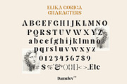 Elika Gorica, a Serif Font by Damelev (Thumbnail 10 of 11)