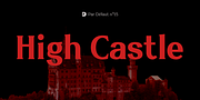High Castle, a Serif Font by Par Défaut (Thumbnail 1 of 8)
