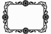 8 Lotus Floral Frame Bundle, an Illustration by Designs_River (Thumbnail 7 of 9)