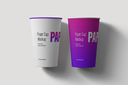 Paper Cup Mockup - 12 Views, a Cups & Container Mockup by Illusiongraphic (Thumbnail 6 of 29)