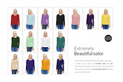 Women Longsleeve Mock-ups Set DEMO, a Books & Magazine Mockup by Apparel_Mockups (Thumbnail 12 of 23)