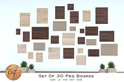 Set Of 30 Peg Boards, a Templates & Theme by StanleyTirtoutomo (Thumbnail 1 of 12)