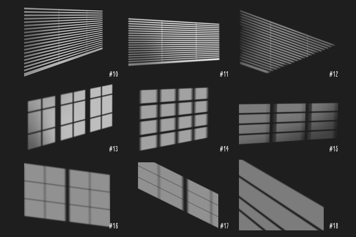 Window Shadow Overlays, an Object Graphic by MixPixBox (Photo 5 of 6)