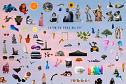 Surreal Collage Creator Art Maker, an Object Illustration by Delightful Design (Thumbnail 14 of 14)