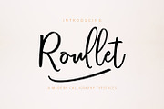 Roullet Handmade, a Script Font by Siwox Studios (Thumbnail 1 of 6)
