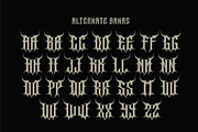 Banas, a Blackletter Font by Marvadesign (Thumbnail 5 of 7)