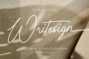 Writesign A Natural SIgnature