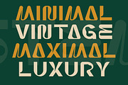 Estemo – Creative Display Font, a Sans Serif Font by Artiveko (Thumbnail 3 of 6)