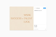 Instagram Social Media Quotes PS, a Social Media Template by Feel This (Thumbnail 8 of 18)
