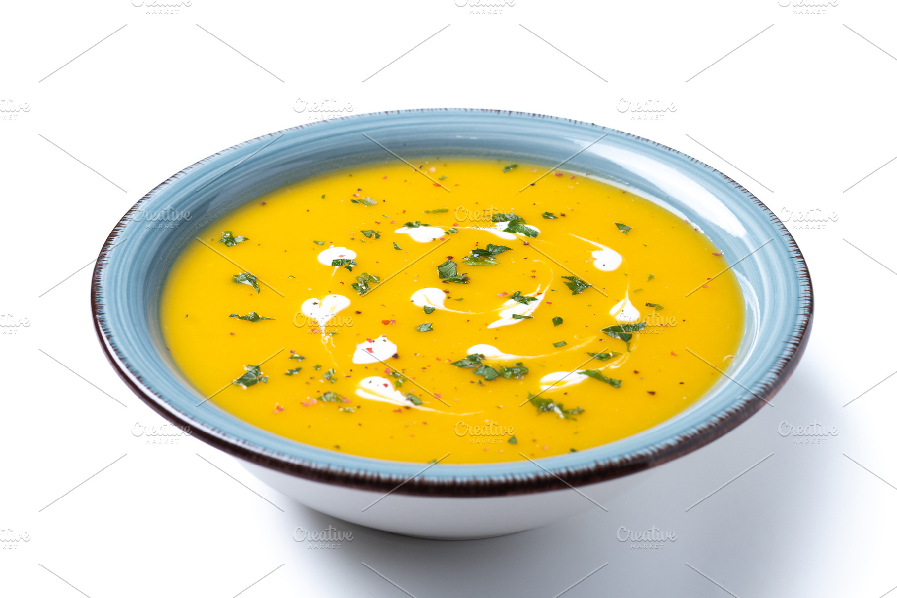 Creamy pumpkin soup., a Food & Drink Photo by etorres69
