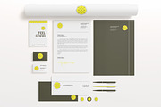 Minimal Branding Identity, a Stationery Template by Graphic Origin (Thumbnail 1 of 13)