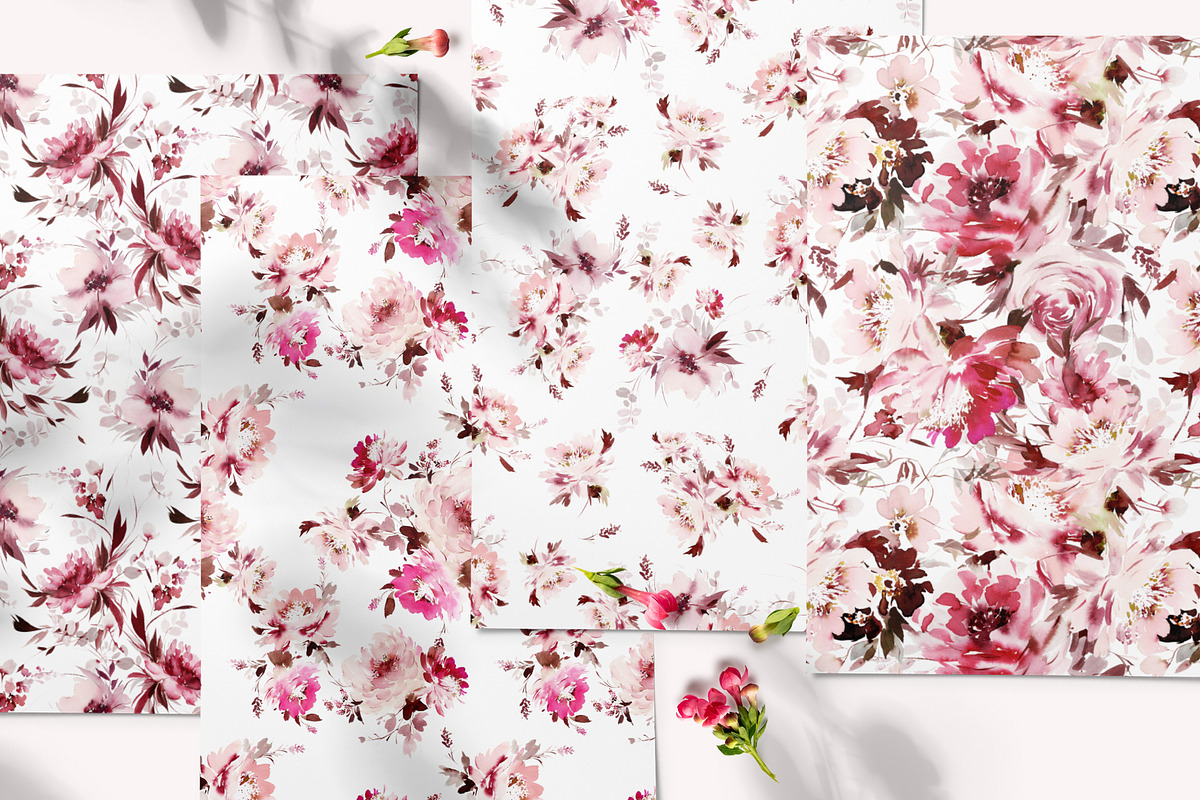 Golden Alphabet Floral Illustration, a Decorative Illustration by Karma (Photo 8 of 11)