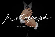 Notograph -  a Classy Signature, a Script Font by Vava Aryanto (Thumbnail 1 of 9)
