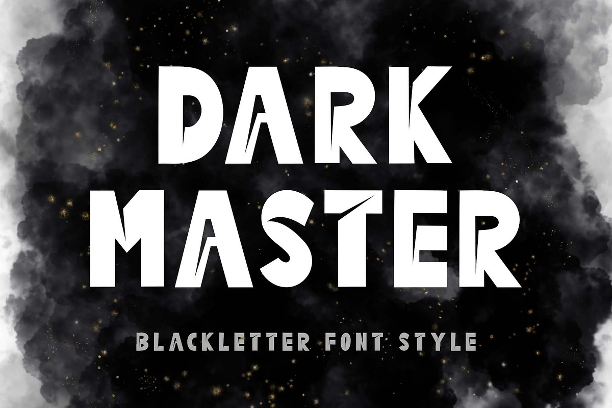 Dark Master, a Font by Yoga Letter (Photo 1 of 7)