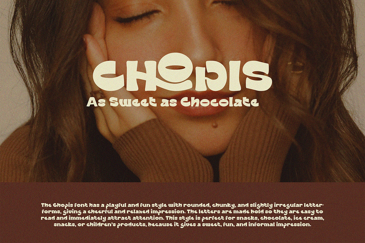 Chopis - Food Font, a Handwritten Font by Boril Std (Photo 4 of 10)