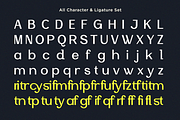Qafine – Minimal Modern Sans, a Sans Serif Font by RagamKata (Thumbnail 9 of 10)