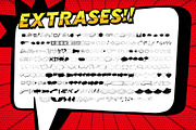 The Crotah Comic Style Font, a Sans Serif Font by alit design (Thumbnail 9 of 16)