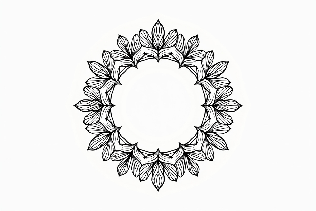 Elegant Laser Cut Flourish Bundle, an Illustration by BIPLOB EXPERT (Photo 2 of 9)