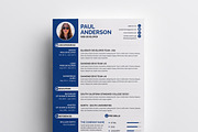 Beautiful Design Resumes templates, a Resume Template by Graphicalark (Thumbnail 3 of 3)