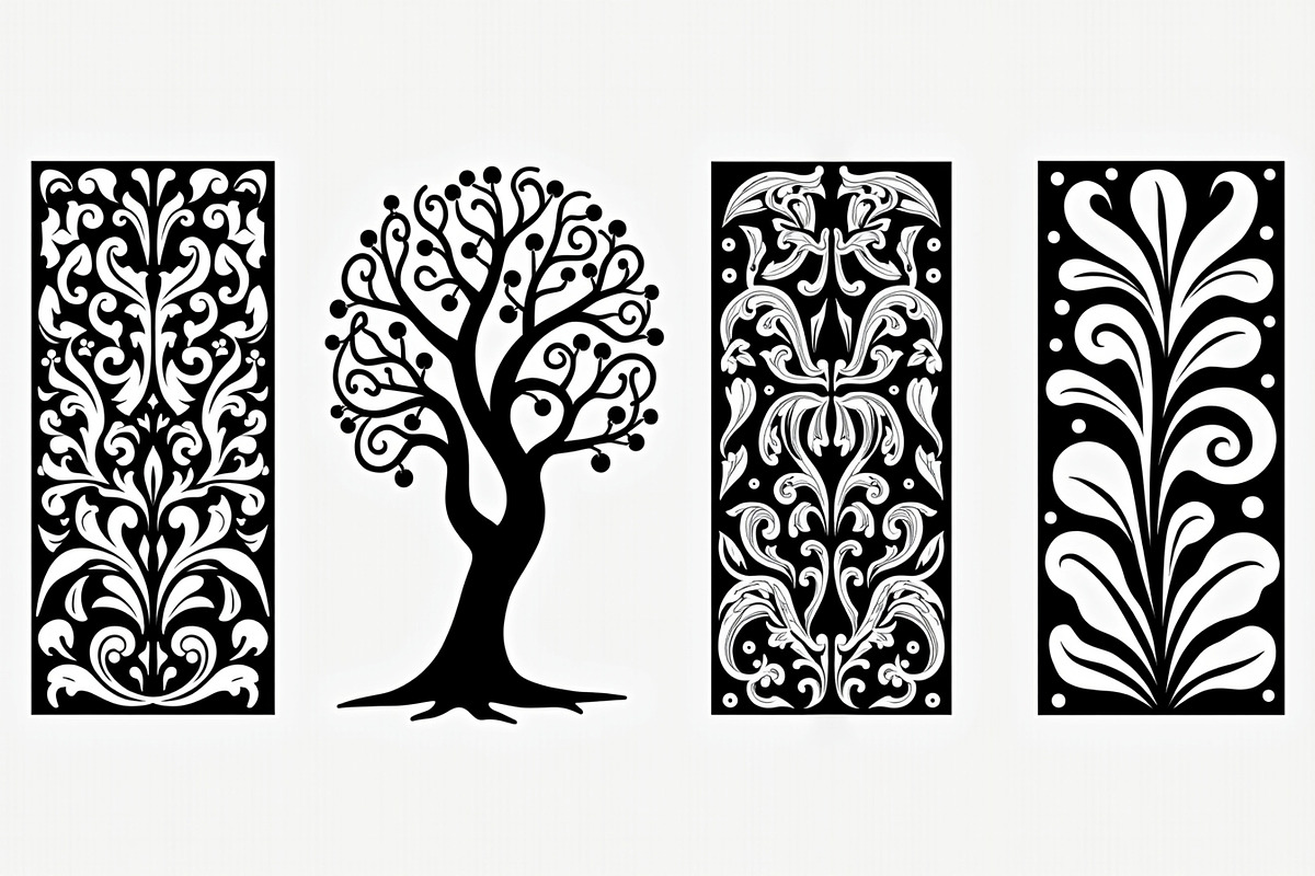 Nature Cutout Vector Pack, an Illustration by Amazin_art (Photo 3 of 9)