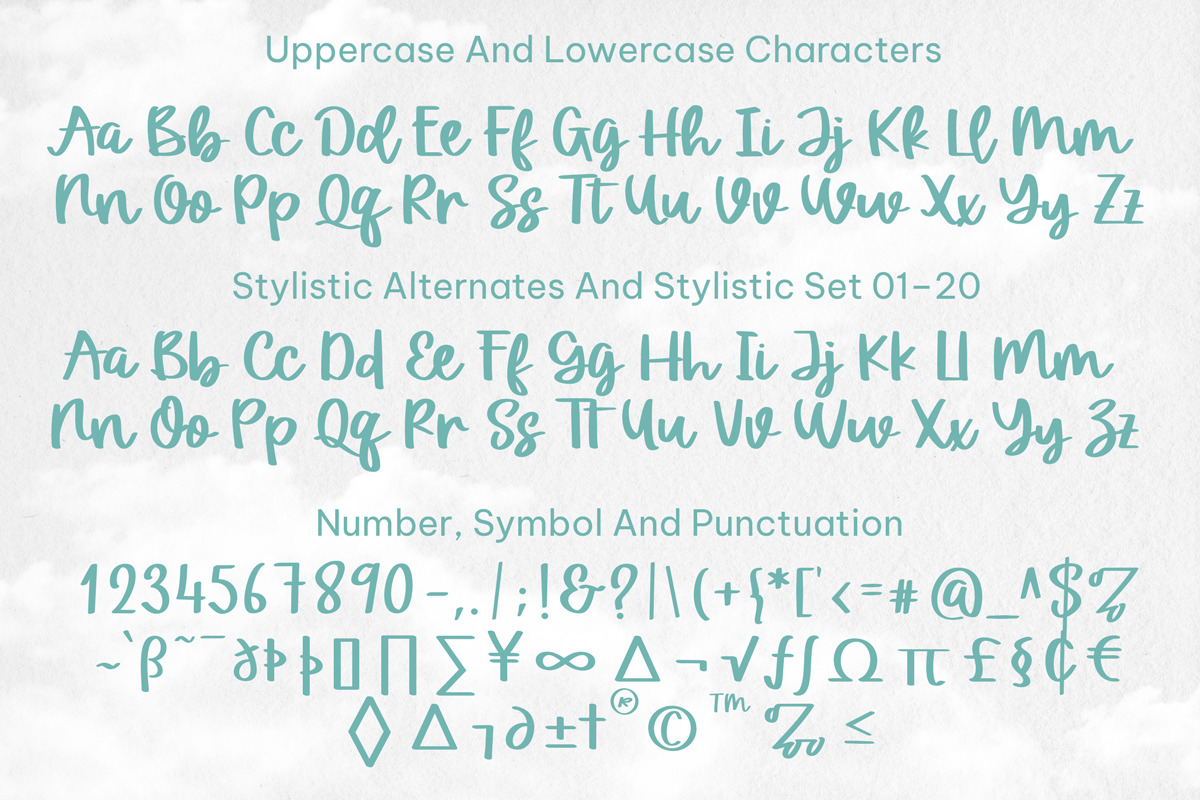 Sky Oasis Script Font