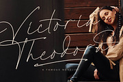 Radionte Heritage Monoline Signature, a Script Font by Letterena Studios Script (Thumbnail 6 of 15)